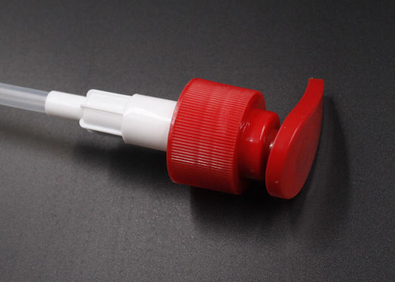 Le rouge met 25/410 pompe en bouteille cosmétique de distributeur