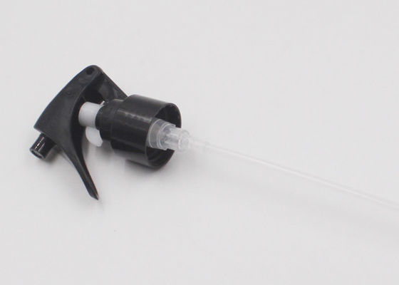 Pompe en plastique noire de pulvérisateur de déclencheur 20/410 anti corrosion de 24mm/de 28mm avec le tube