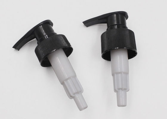 Pompe cosmétique noire de distributeur de ml de la vis 1,5/T