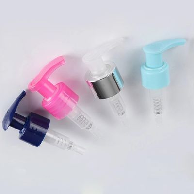 Pompe 24/410 en plastique de distributeur de lotion d'argent