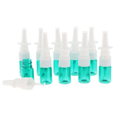 Bouteille rechargeable en plastique de pulvérisation nasale du rond 15ml