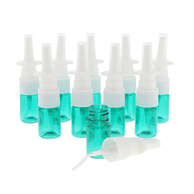 Bouteille rechargeable en plastique de pulvérisation nasale du rond 15ml
