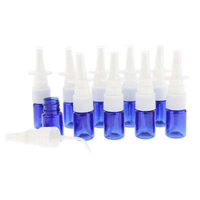 Bouteille rechargeable en plastique de pulvérisation nasale du rond 15ml