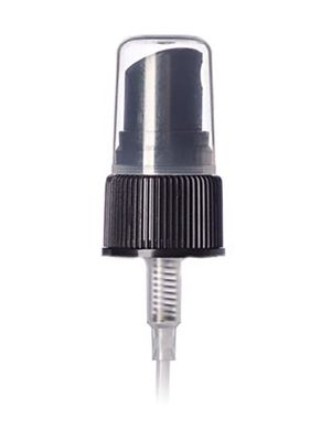 24/410 distributeur noir de jet pompe la couleur adaptée aux besoins du client avec les matériaux en plastique de pp