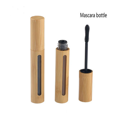tube cosmétique en bambou de mascara de maquillage de bouteille du mascara 7ml avec la brosse de cil
