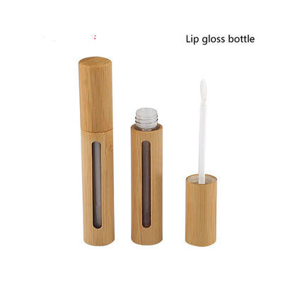 tube cosmétique en bambou de mascara de maquillage de bouteille du mascara 7ml avec la brosse de cil