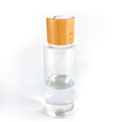 fermetures de la 20/410 bouteille en bois en bambou d'emballage de chapeau supérieur en bambou naturel de disque