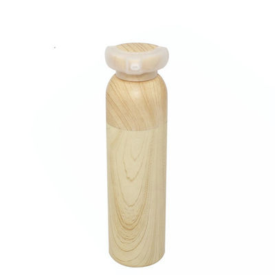 Bouteille privée d'air en bambou 15ml 30ml 40ml 50ml de bouteille cosmétique en plastique de pompe de produit nouveau