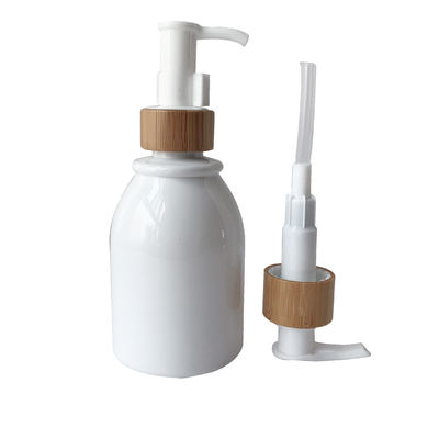 250ml a givré la bouteille d'ANIMAL FAMILIER d'Amber Cosmetic avec la pompe en bambou