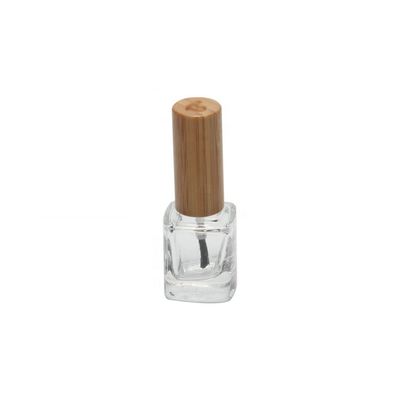 bouteille en verre vide de haute qualité de vernis à ongles de bouteille de vernis à ongles 10ml avec la brosse