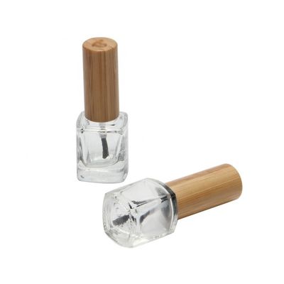 bouteille en verre vide de haute qualité de vernis à ongles de bouteille de vernis à ongles 10ml avec la brosse
