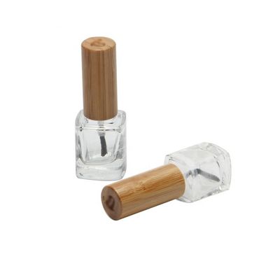 bouteille en verre vide de haute qualité de vernis à ongles de bouteille de vernis à ongles 10ml avec la brosse
