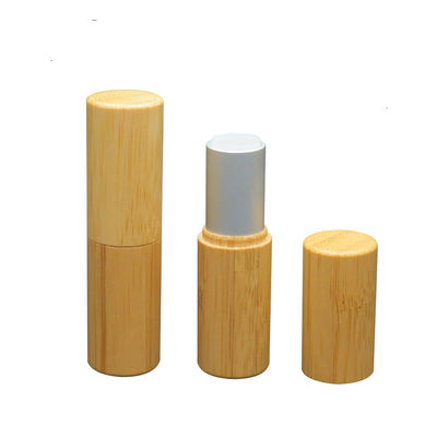 cosmétique en bambou de conteneur vide de tube de rouge à lèvres de 12.1mm favorable à l'environnement