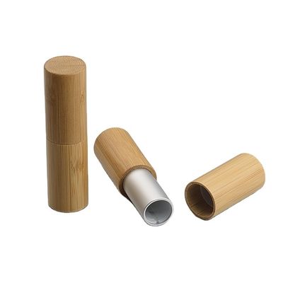 cosmétique en bambou de conteneur vide de tube de rouge à lèvres de 12.1mm favorable à l'environnement