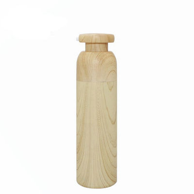 Bouteille privée d'air en bambou 15ml 30ml 40ml de bouteille cosmétique en plastique de pompe de produit nouveau