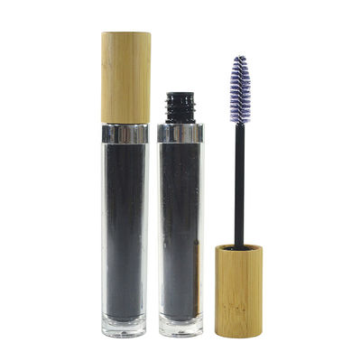 bouteille vide en bambou à haute teneur de lustre de tube/lèvre du mascara 6ml/bambou tube de cil