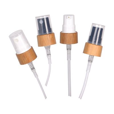 L'astringent cosmétique en bambou de pompe de jet de bouteille parfument le jet fin de brume de 18mm