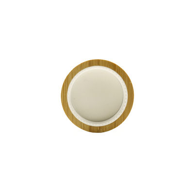 24/410 couvercle à visser en bois de couvercle en bambou naturel pour la bouteille cosmétique qui respecte l'environnement