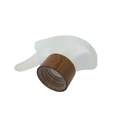 pompe à eau en bois de brume de collier d'eco de 28mm de pulvérisateur en bambou naturel de déclencheur mini