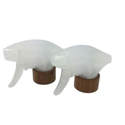 pompe à eau en bois de brume de collier d'eco de 28mm de pulvérisateur en bambou naturel de déclencheur mini