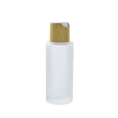 Fermetures de la 20/410 de disque en bambou naturel d'emballage bouteille en bois supérieures de Consmetic