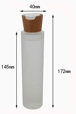 Fermetures de la 20/410 de disque en bambou naturel d'emballage bouteille en bois supérieures de Consmetic